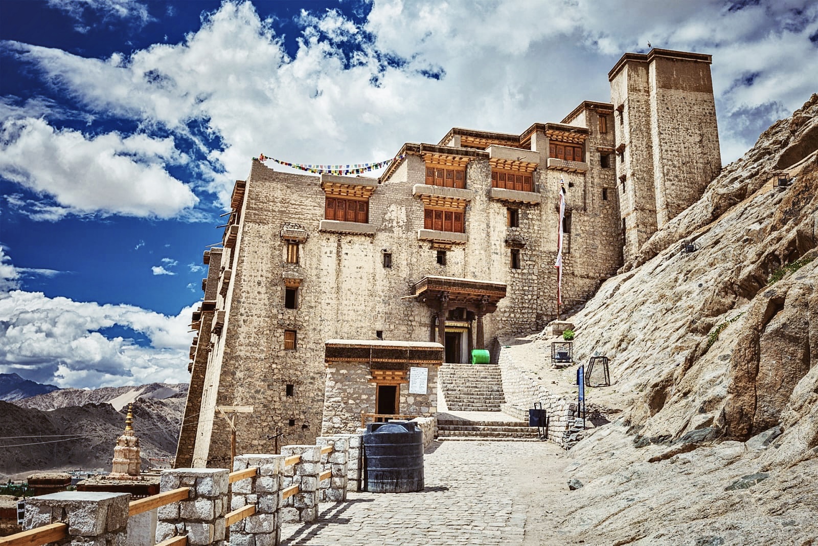 Leh Palace Entrance